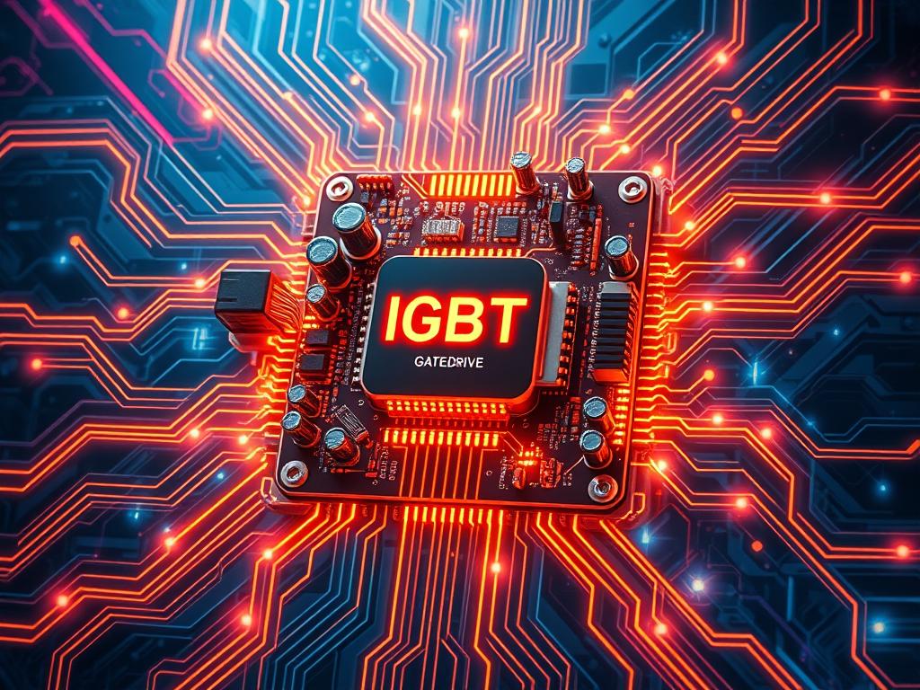 IGBT gate drive IGBT gate drive