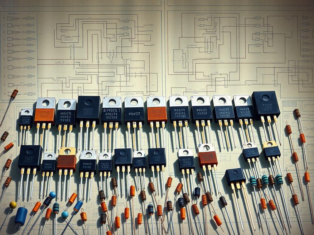 Transistor Types, Resistor Importance, Capacitor Functions Transistor Types, Resistor Importance, Capacitor Functions
