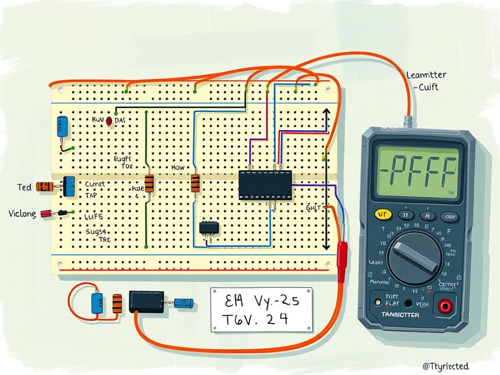 Voltage Monitoring Circuit: Construction Guide with Transistors
