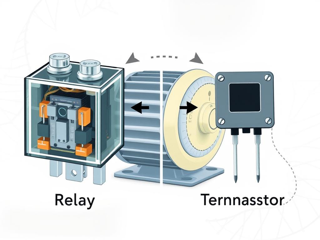 relays vs. transistors for electronic motor control relays vs. transistors for electronic motor control