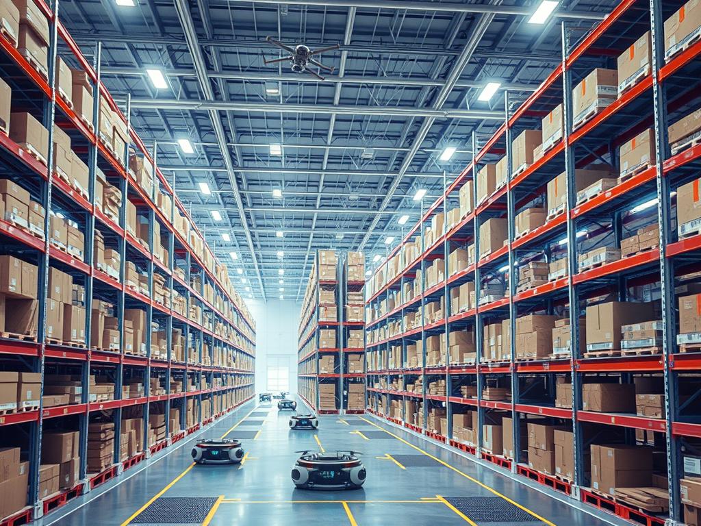 Automated warehouse system Automated warehouse system
