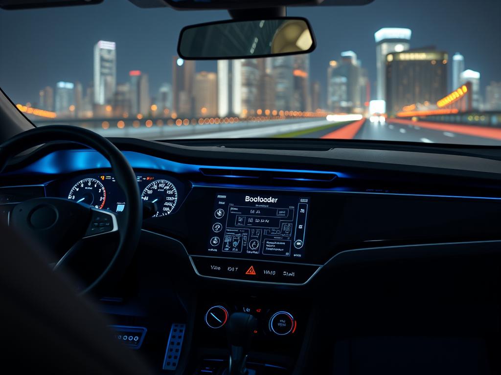 Automotive security system with secure bootloader