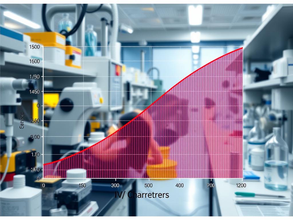 I-V characteristics of vertical nanowire transistors