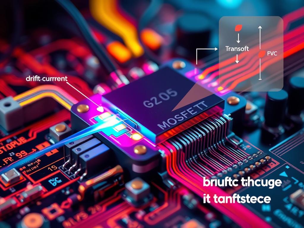 MOSFET drain current measurement