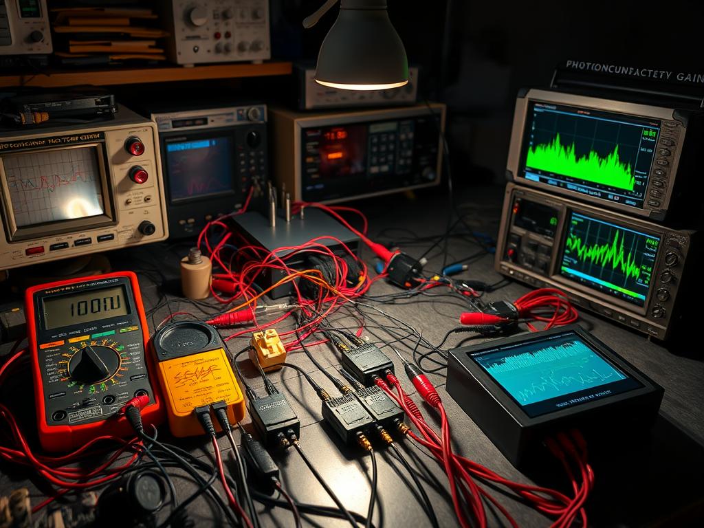 Photoconductive gain measurement techniques Photoconductive gain measurement techniques