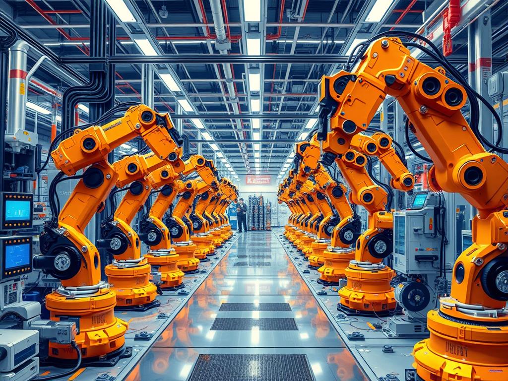 Programmable automation enhancing manufacturing efficiency Programmable automation enhancing manufacturing efficiency