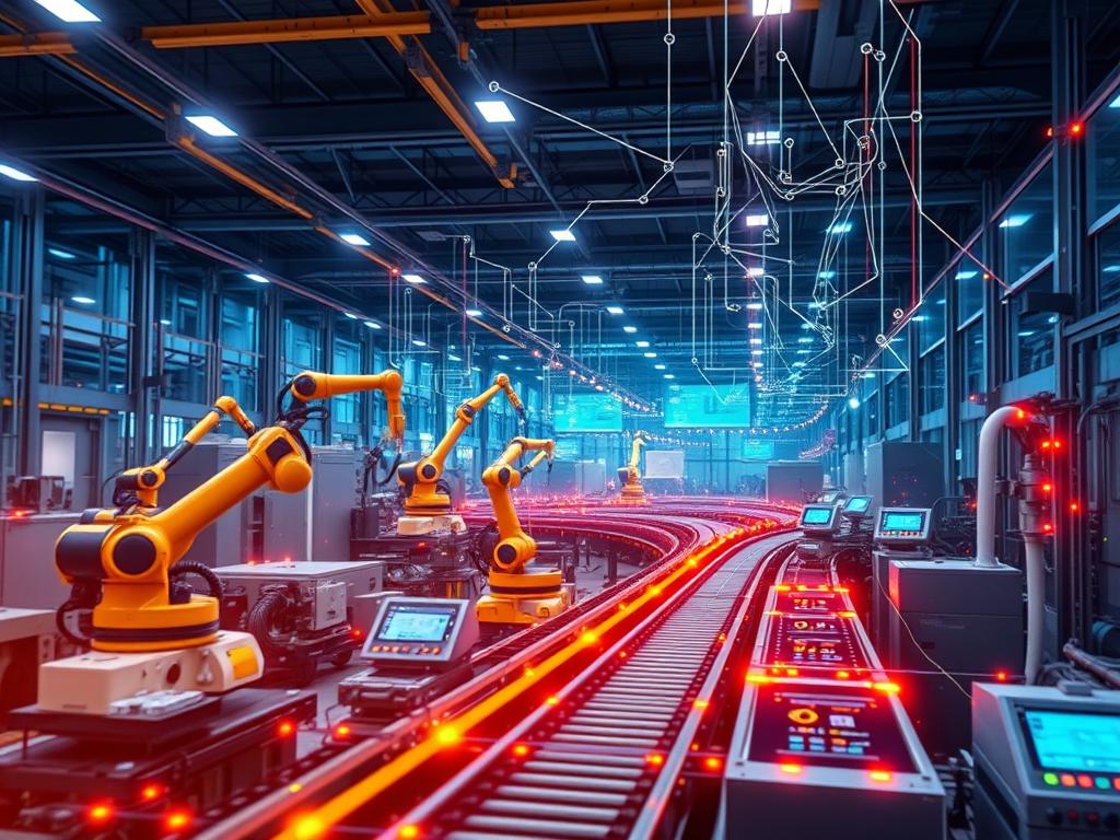 Smart factory sensors in action Smart factory sensors in action