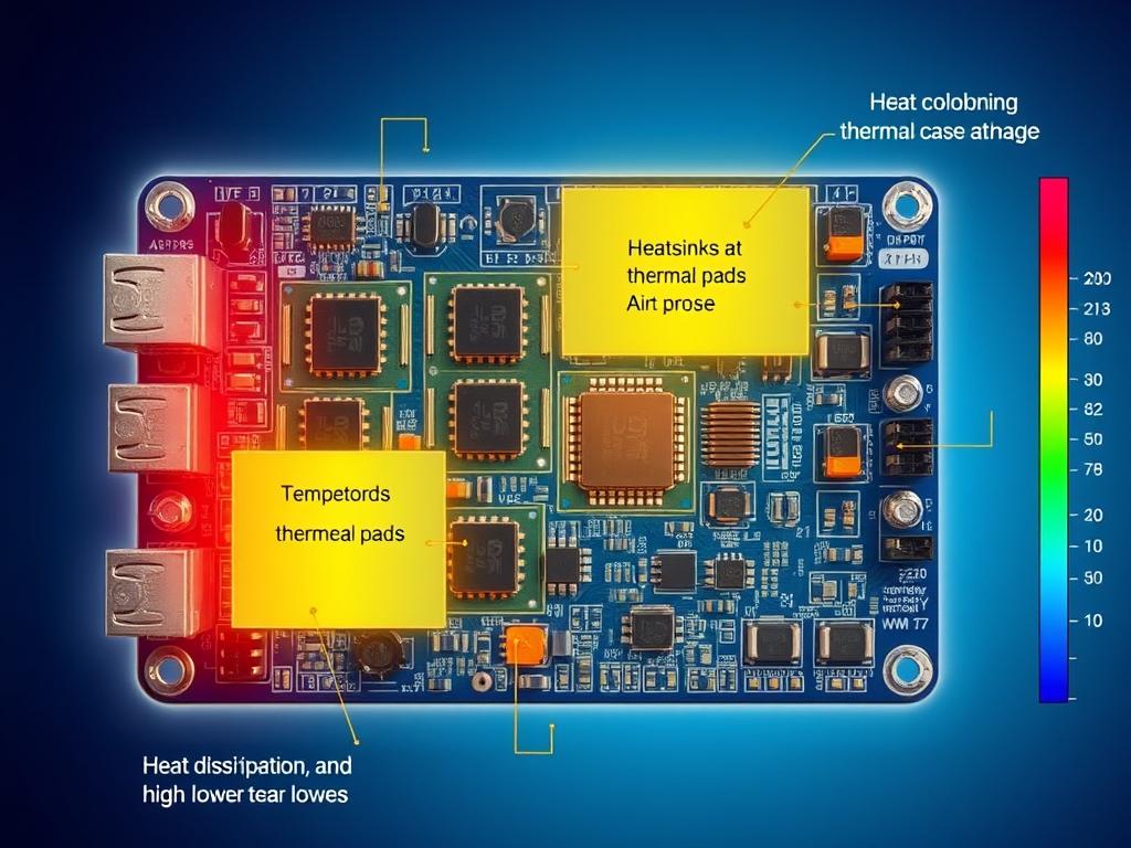 Thermal management in electronic circuit design Thermal management in electronic circuit design