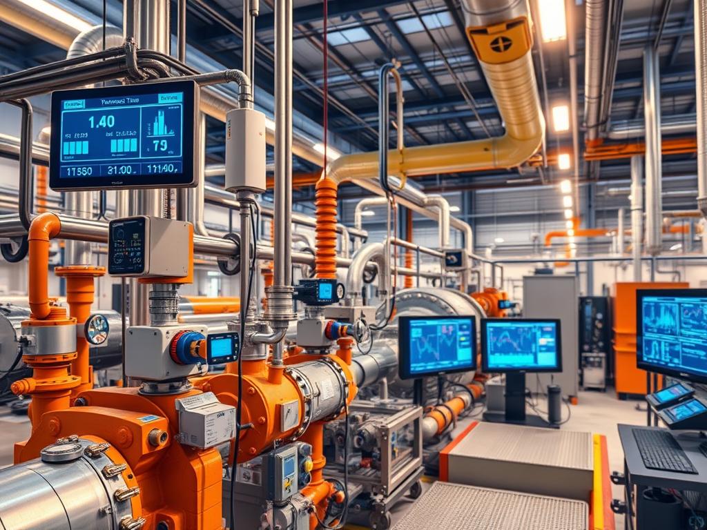 industrial temperature monitoring system